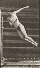 Plate 158 Jumping, running twist high jump — figure reference